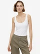 Боди-майка женская H&M 1154660002c30 S Белая (1000000051905) - изображение 1