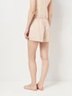 Пижамные шорты женские льняные H&M 742967007c30 S Светло-бежевые (KC1000000052058) - изображение 2