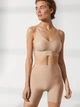 Утягивающие шорты женские больших размеров H&M 278811c04 XL Бежевые (KC1000000052096) - изображение 1