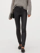 Брюки женские H&M 0399223_эласт_08 W25L30 Черные (KAY2000000907987) - изображение 1