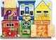 Drewniana tablica Melissa & Doug z zasuwkami (SM93406/6075185) (681147006140) - obraz 2