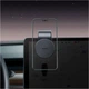 Автомагнитный держатель Baseus Prime Trip C02 Magnetic Car Mount (Android Version) |для телефона, надежная фиксация, легкая установка на приборную панель, вращение на 180 градусов, универсальная совместимость| Черный - изображение 8