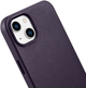 Панель iCarer Real Cowhide Premium Leather Magsafe для Apple iPhone 14 Dark Purple (WMI14220705-DP) - зображення 8