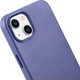 Панель iCarer Real Cowhide Premium Leather Magsafe для Apple iPhone 14 Light Purple (WMI14220705-LP) - зображення 8