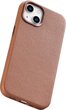 Etui iCarer Real Cowhide Premium Leather Magsafe do Apple iPhone 14 Plus Brown (WMI14220707-BN) - obraz 9