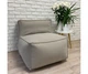Модульне крісло велюр сіре KatyPuf - зображення 2