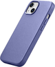 Панель iCarer Real Cowhide Premium Leather Magsafe для Apple iPhone 14 Plus Light Purple (WMI14220707-LP) - зображення 5