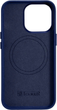 Панель iCarer Real Cowhide Premium Leather Magsafe для Apple iPhone 14 Pro Max Blue (WMI14220708-BU) - зображення 3