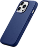 Панель iCarer Real Cowhide Premium Leather Magsafe для Apple iPhone 14 Pro Max Blue (WMI14220708-BU) - зображення 5