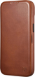 Чохол-книжка iCarer Curved Edge Oil Wax Real Leather Folio Case для Apple iPhone 14 Plus Retro Brown (AKI14220707-BN) - зображення 5