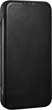 Чохол-книжка iCarer Curved Edge Oil Wax Real Leather Folio Case для Apple iPhone 14 Plus Black (AKI14220707-BK) - зображення 4