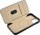Чохол-книжка iCarer Curved Edge Oil Wax Real Leather Folio Case для Apple iPhone 14 Plus Black (AKI14220707-BK) - зображення 14