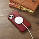 Чохол-книжка iCarer Curved Edge Oil Wax Real Leather Folio Case для Apple iPhone 14 Plus Red (AKI14220707-RD) - зображення 16