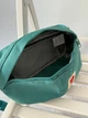 Бананка сумка на пояс Fjallraven kanken из ткани не промокает зеленая - изображение 3
