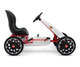 Gokart na pedały Milly Mally Abarth White 3172 (5901761125795) - obraz 2