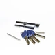Цилиндровый механизм Punto (Z402/80) Z4002Knob80(35+10+35) с вертушкой CP хром - изображение 11
