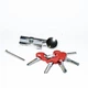 Цилиндровый механизм FUARO D-PRO5002Knob60 (25+10+25) CP хром 5Key - изображение 3