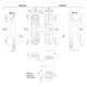 Петля AGB ECLIPSE 2.0 (4 накладки в комплекті), матовий хром, E30200.03.34 - зображення 2