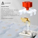 Клавиатура Ajazz AKP815 Red Switch RGB with 4.95" LCD Touch Screen White Blue Orange (AKP815-R-WBO) - изображение 8