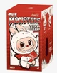 Мягкая игрушка плюшевая Лабубу в банке кока кола COCA-COLA The Monsters Labubu POP MART в коробке Фигурка 14 см Коричневая - изображение 8