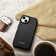 Etui z klapką iCarer Curved Edge Real Cowhide Premium Leather Folio Case do Apple iPhone 14 Plus Black (WMI14220715-BK) - obraz 19