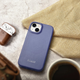 Etui z klapką iCarer Curved Edge Real Cowhide Premium Leather Folio Case do Apple iPhone 14 Plus Light Purple (WMI14220715-LP) - obraz 19