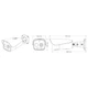 Тепловізійна IP-відеокамера TVT TD-5463E1-VT2(19-PE) Thermal 640*512 f-19mm Optical 5Mp f-8mm - изображение 3