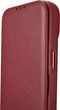 Чохол-книжка iCarer Curved Edge Oil Wax Real Leather Folio Case для Apple iPhone 14 Pro Max Red (WMI14220716-RD) - зображення 10