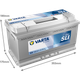 Автомобильный аккумулятор Varta Silver Dynamic 100А Ев (-/+) H3 (830EN) (600402083) - изображение 4