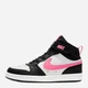 Подростковые высокие кеды для девочки Nike Court Borough Mid 2 (Gs) CD7782-005 35.5 Black/Sunset Pulse-White (194953181180) - изображение 3