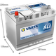 Автомобильный аккумулятор Varta Blue Dynamic 70А (+/-) ASIA E24 (630EN) (570413063) - изображение 4