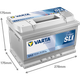 Автомобильный аккумулятор Varta Blue Dynamic 72А Ев (-/+) E43 (680EN) (572409068) - изображение 4