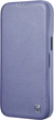 Etui z klapką iCarer Curved Edge Real Cowhide Premium Leather Folio Case do Apple iPhone 14 Pro Light Purple (WMI14220714-LP) - obraz 5
