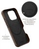 Кожаный чехол Nomad Traditional Brown для iPhone 16 Pro Max (NM01389385) - изображение 4