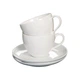 Кофейная чашка с блюдцем Villeroy & Boch Basic White 200 мл премиальный фарфор белый - изображение 4