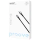 Кабель Proove Silicraft USB to Type-C 3A (1m) black - изображение 2