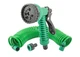 Набор для полива MASTERTOOL DEW LINE 5 шт (пистолет 7 режимов/шланг 10 м/адаптер ½" ВР-¾" ВР/коннекторы ⅜" 2 шт) 92-9342 - изображение 1