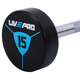 Штанга фиксированная прямая полиуретановая 15 кг LiveUp LP8010-15 - изображение 3