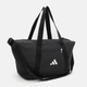 Спортивная сумка шоппер тканевая Adidas Sp Bag JE3223 Black/Silvmt (4067902589367) - изображение 5