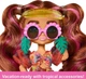Кукла Барби Экстра Минис Путешествие Пляж Barbie Extra Fly Minis Travel Beach Look (HPB18) - изображение 4