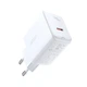 Мережевий зарядний пристрій ACEFAST A1 PD20W single USB-C charger White (6974316280040) - зображення 1