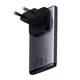 Мережевий зарядний пристрій Baseus GaN5 Pro Ultra-Slim Fast Charger C+U 65W Gray((With Mini White Cable Type-C to Type-C 100W(20V/5A) 1m Black) (CCGP150113) - изображение 3