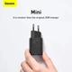 Мережевий зарядний пристрій Baseus Super Si Quick Charger 1C 25W EU Black (CCSP020101) - изображение 8