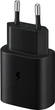 Ładowarka sieciowa Samsung EP-TA800EBE USB-C 25 W Black (8596311096440) - obraz 2