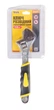 Ключ разводной MASTERTOOL 250 мм 0-38 мм переставляемая губка CrV рукоятка с двухкомпонентной накладкой 76-0423 - изображение 2