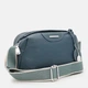 Женская кожаная сумка Borsa Leather K12247n-navy - изображение 2