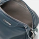 Женская кожаная сумка Borsa Leather K12247n-navy - изображение 5