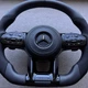 Спортивный руль Mercedes Benz AMG из карбона с лепестками - изображение 4