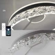 Керована світлодіодна люстра Esllse STELLA С ICE 90W 2R-APP-500x215мм - WHITE/WHITE-220-IP20 - зображення 3