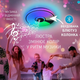 Управляемая музыкальная светодиодная люстра Esllse SONG RGB 60W R-SMART-380×70- WHITE/CHROME/SHINY-220-IP20 - изображение 6